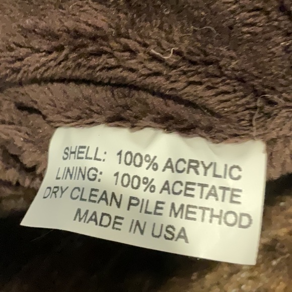 EUC faux fur coat - Picture 5 of 8